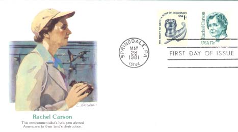 Fleetwood Rachel Carson First Day Cover