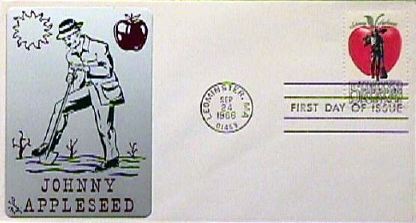 Johnny Appleseed Sarzin First Day Cover
